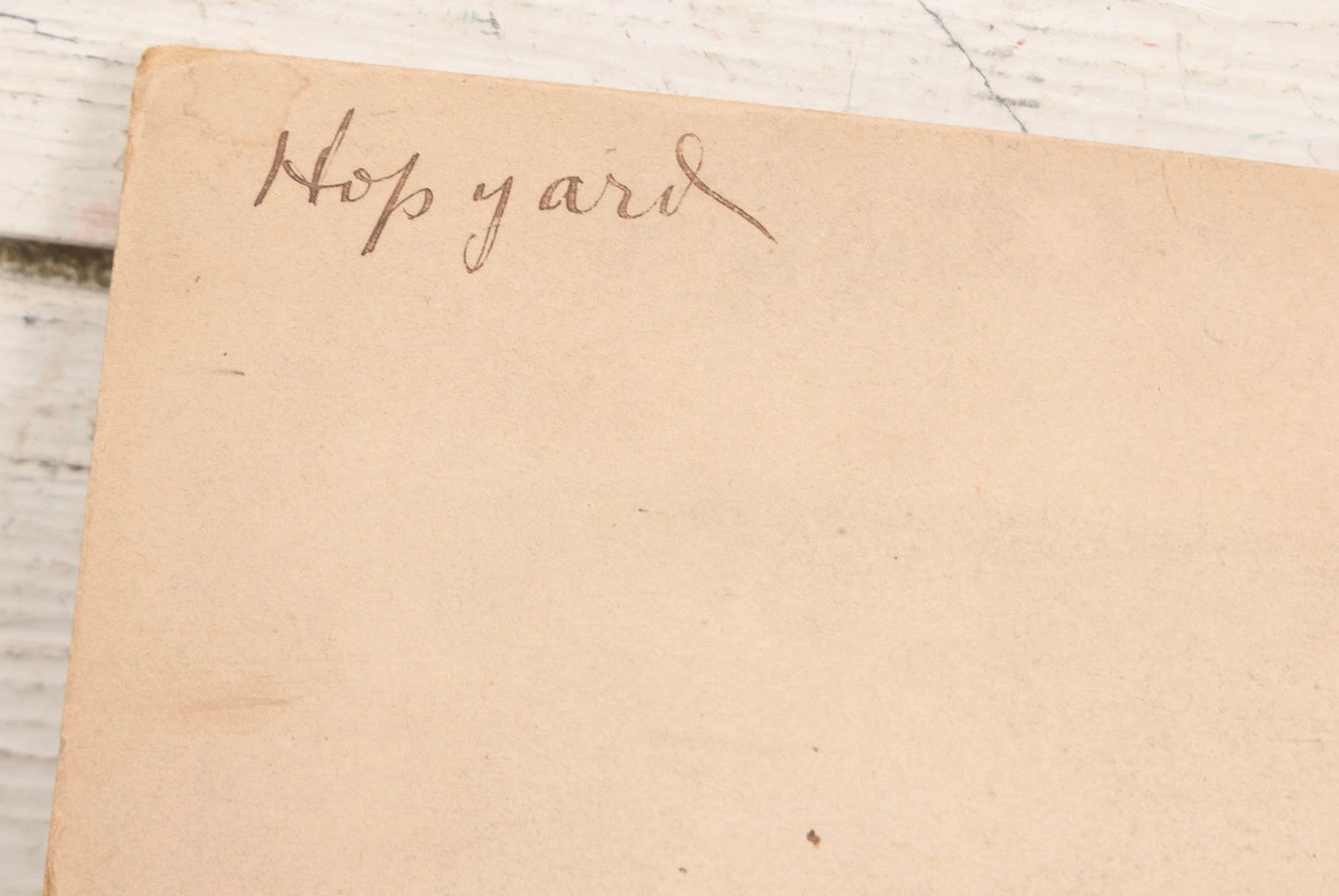 Lot 149 - Trio Of Antique Agricultural Boarded Photographs In Leather Folder Of William F. Mott, Showing Threshing Crew, Grain-Threshing Apparatus, And Hop Yard