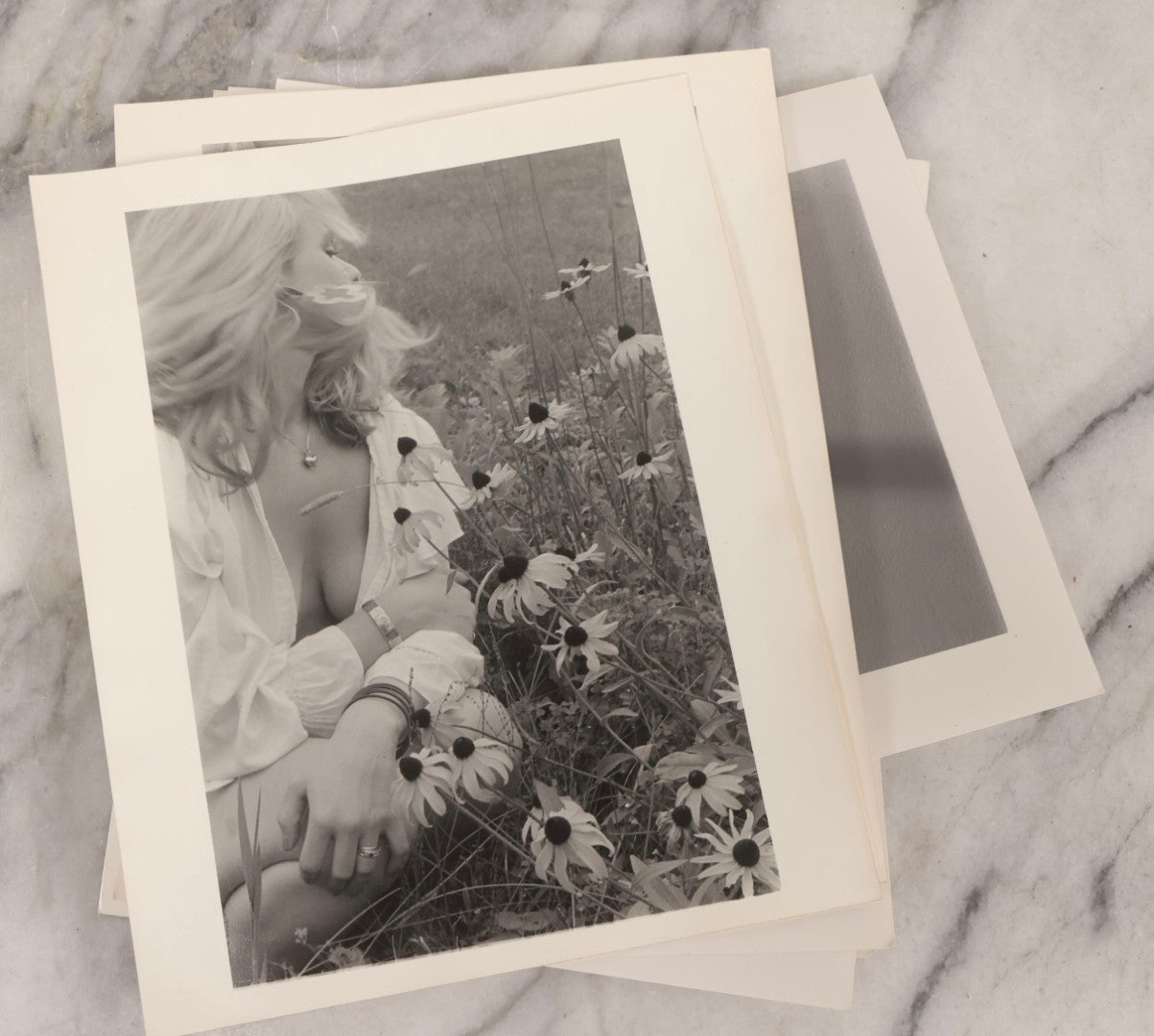 Lot 153 - Grouping Of 18 Vintage Black And White Art Photographs Of Women, Including Nude Studies, Smoking Portraits, And Evocative Posed Imagery