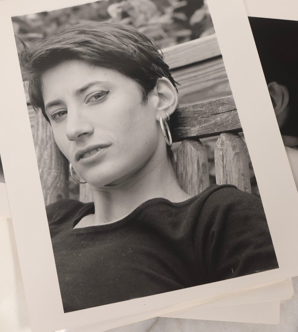 Lot 153 - Grouping Of 18 Vintage Black And White Art Photographs Of Women, Including Nude Studies, Smoking Portraits, And Evocative Posed Imagery