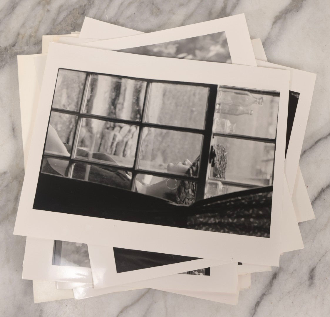 Lot 153 - Grouping Of 18 Vintage Black And White Art Photographs Of Women, Including Nude Studies, Smoking Portraits, And Evocative Posed Imagery