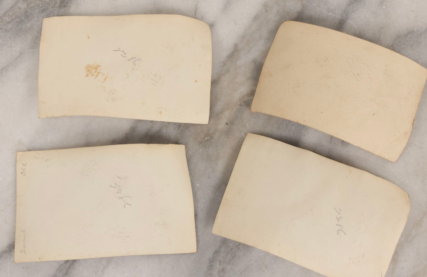 Lot 154 - Grouping Of Four Antique Snapshots Of Schoolchildren In Costume, Including Halloween Dress, Patriotic Headbands With Flags, And Children Holding Letter Signs