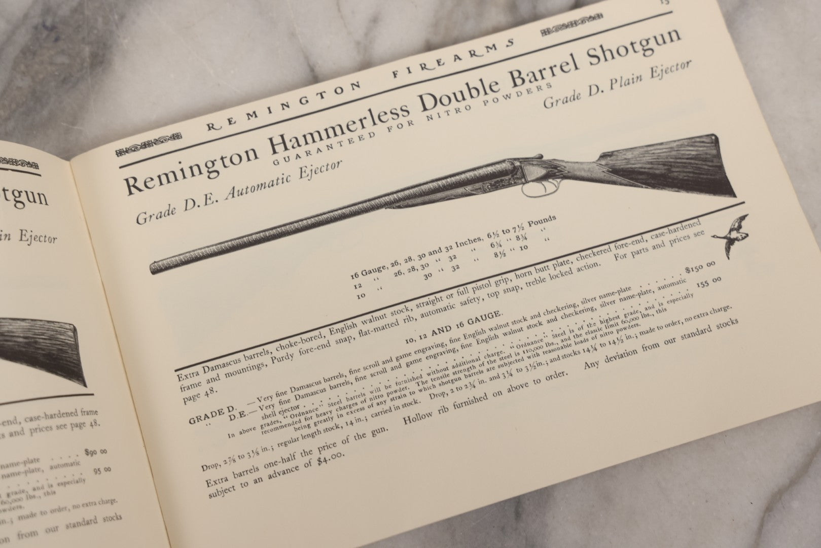 Lot 160 - Vintage Remington Arms Company “Revised Price-List — 1902,” Likely Later Facsimile Reprint, Designed And Printed By Southgate Press, T. W. Ripley Co., Boston