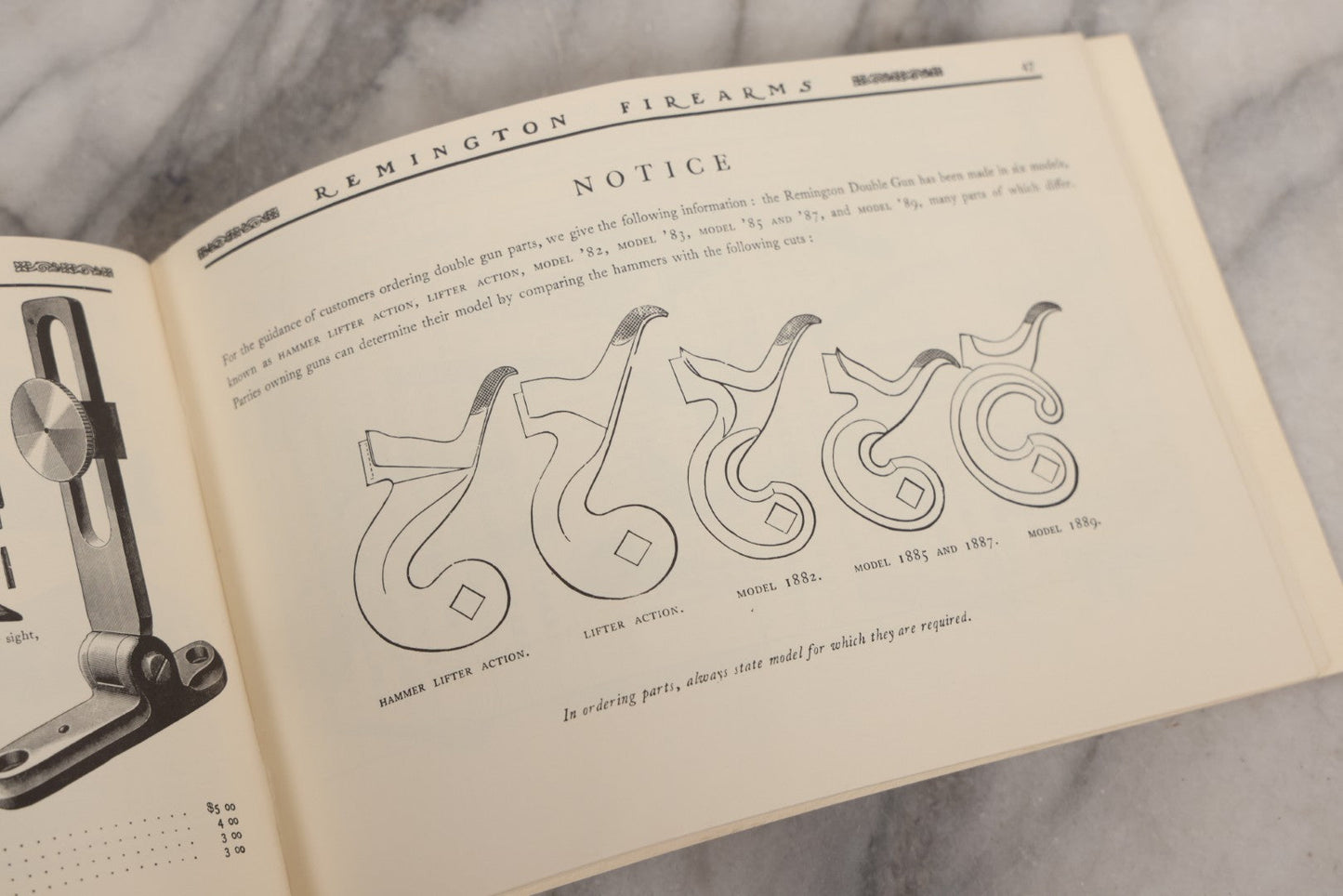 Lot 160 - Vintage Remington Arms Company “Revised Price-List — 1902,” Likely Later Facsimile Reprint, Designed And Printed By Southgate Press, T. W. Ripley Co., Boston