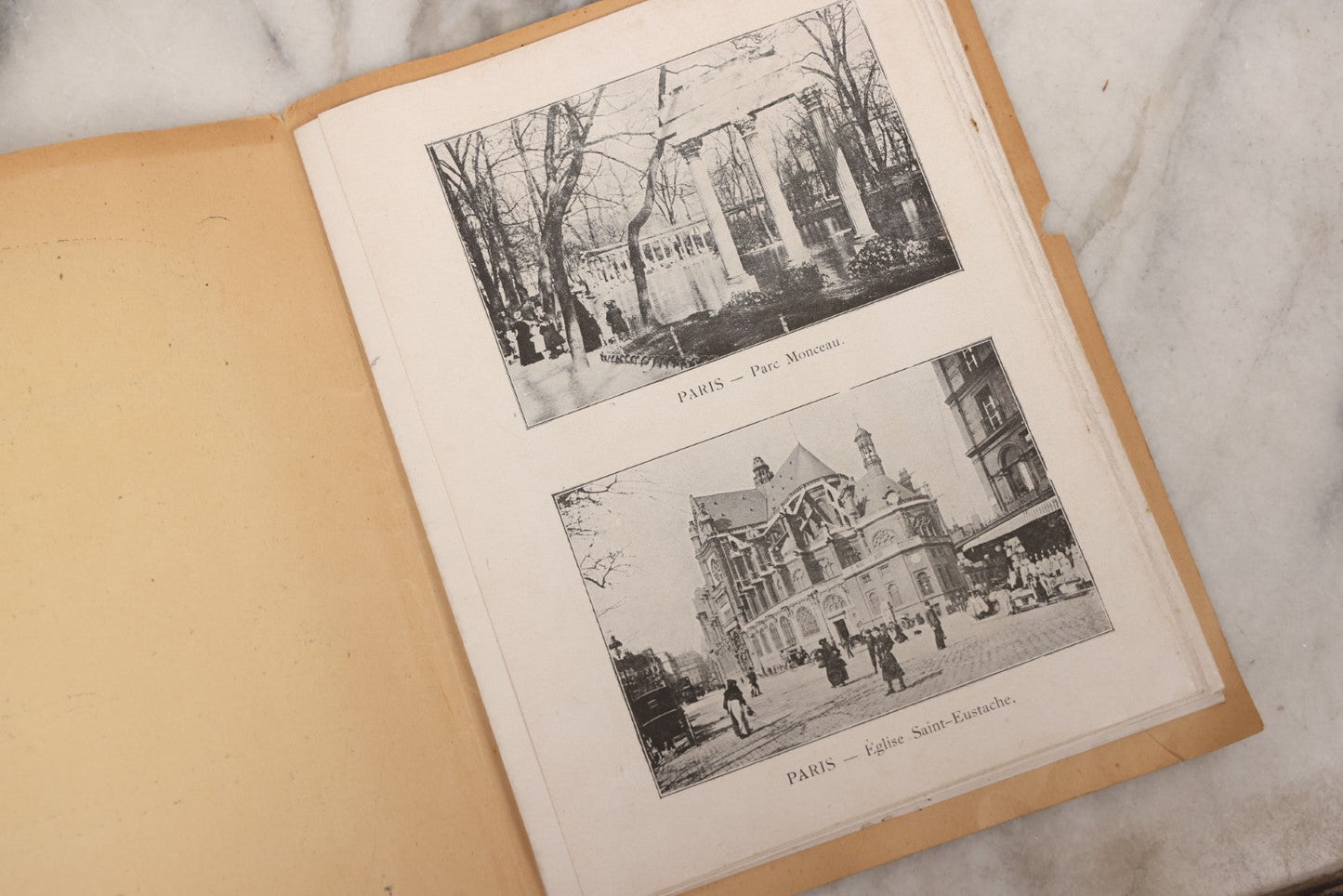 Lot 163 - Antique “Paris: 52 Vues Photographiques” Souvenir Booklet By John B. Hall & Son, Featuring Early 20th-Century City Views