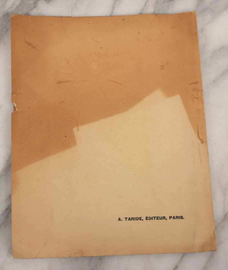 Lot 163 - Antique “Paris: 52 Vues Photographiques” Souvenir Booklet By John B. Hall & Son, Featuring Early 20th-Century City Views