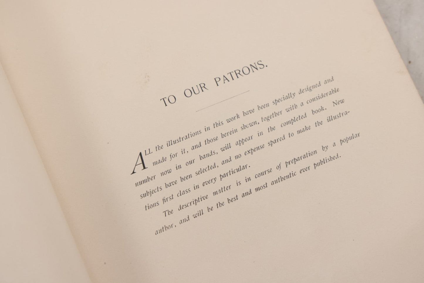 Lot 164 - Antique Softcover Salesman's Dummy For “Illustrated Boston: The Metropolis Of New England,” Featuring Sample Pages And Promotional Text
