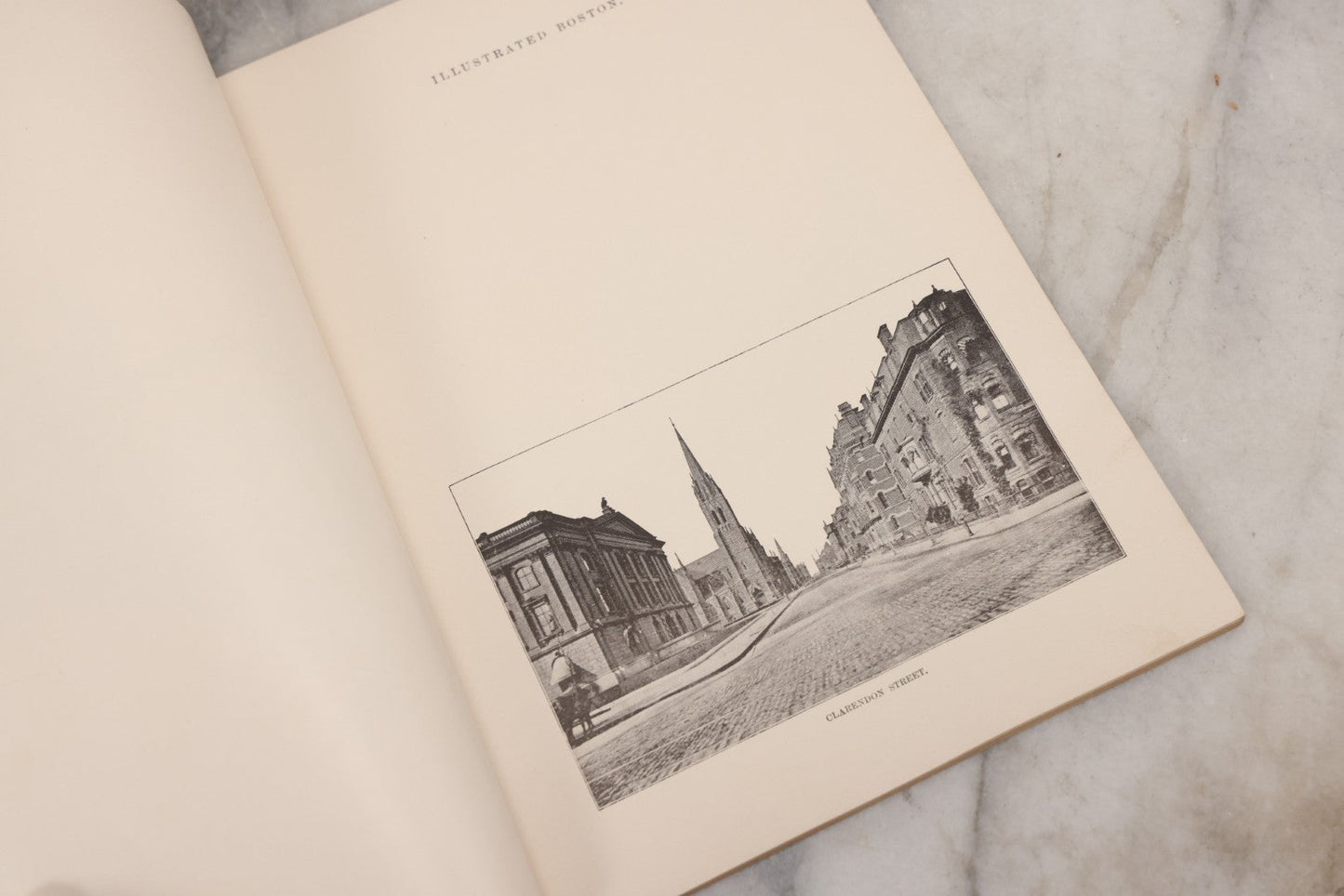 Lot 164 - Antique Softcover Salesman's Dummy For “Illustrated Boston: The Metropolis Of New England,” Featuring Sample Pages And Promotional Text
