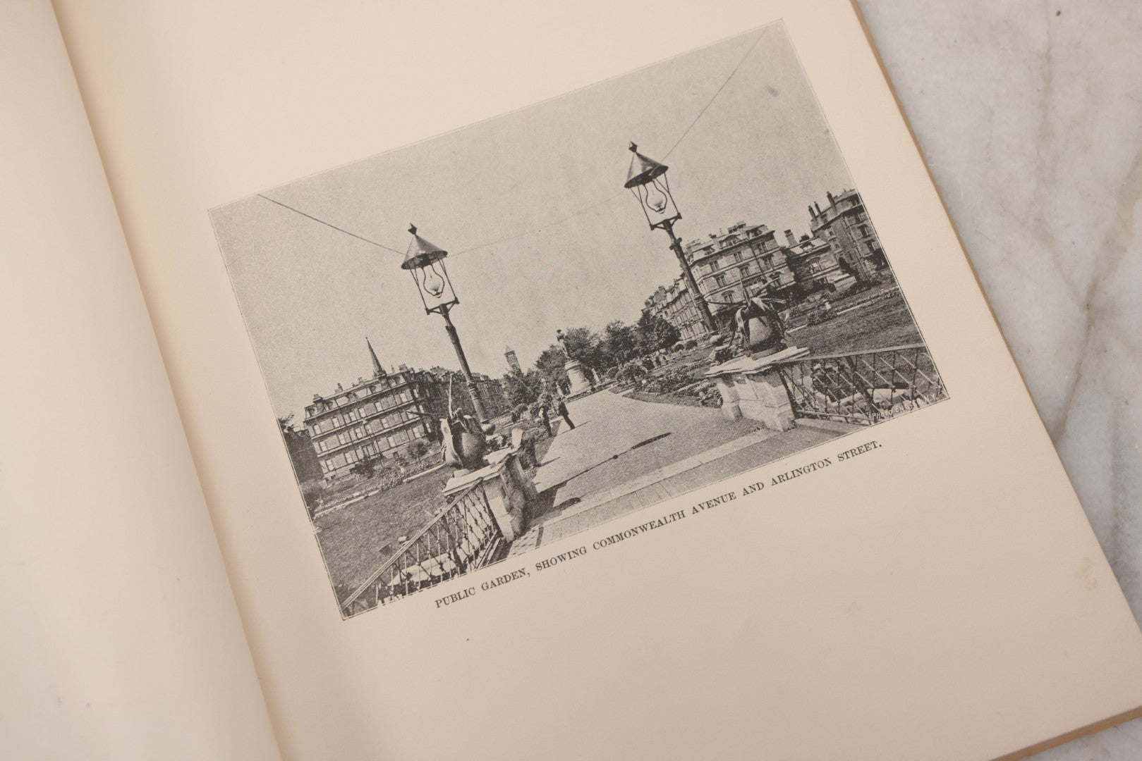 Lot 164 - Antique Softcover Salesman's Dummy For “Illustrated Boston: The Metropolis Of New England,” Featuring Sample Pages And Promotional Text