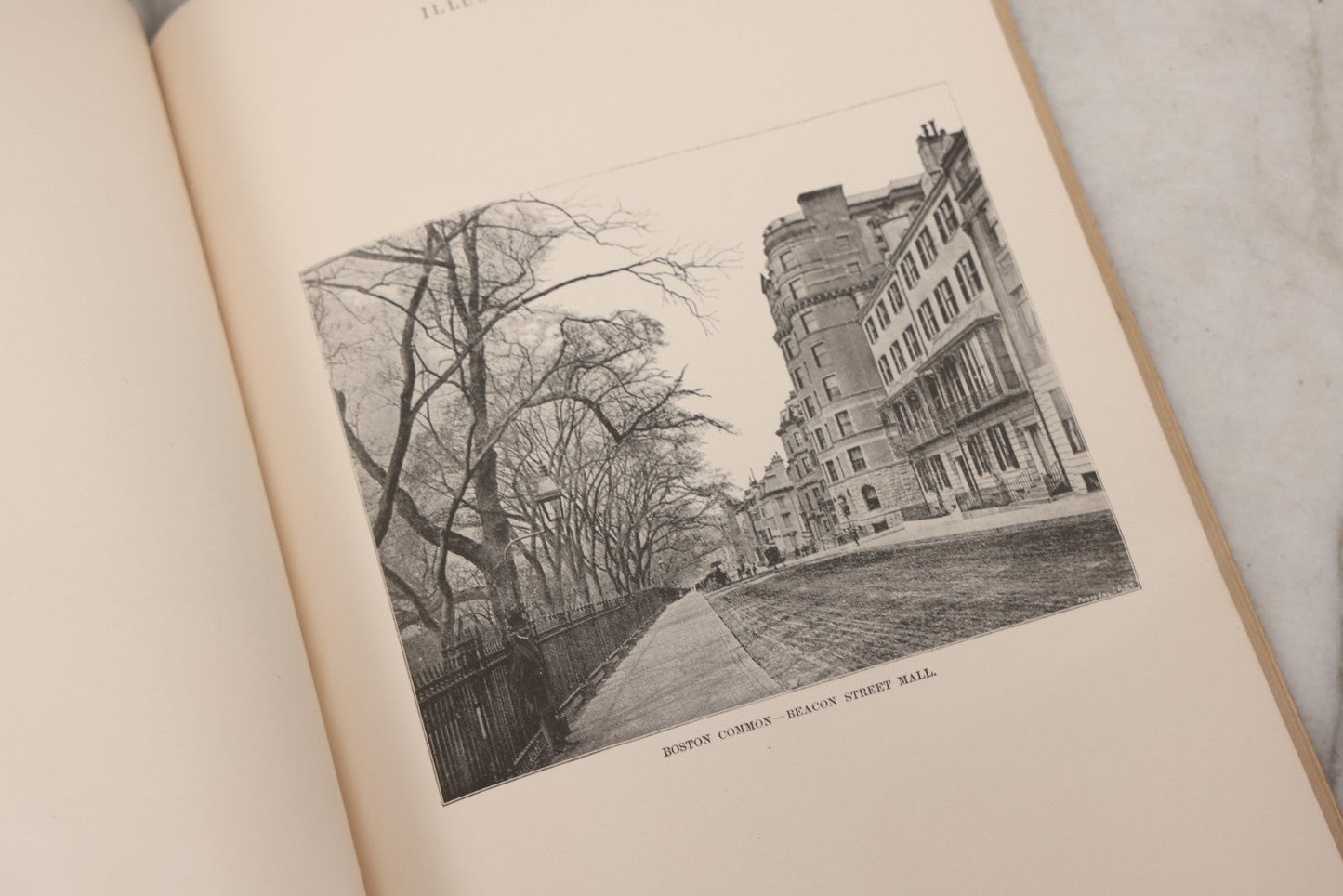 Lot 164 - Antique Softcover Salesman's Dummy For “Illustrated Boston: The Metropolis Of New England,” Featuring Sample Pages And Promotional Text