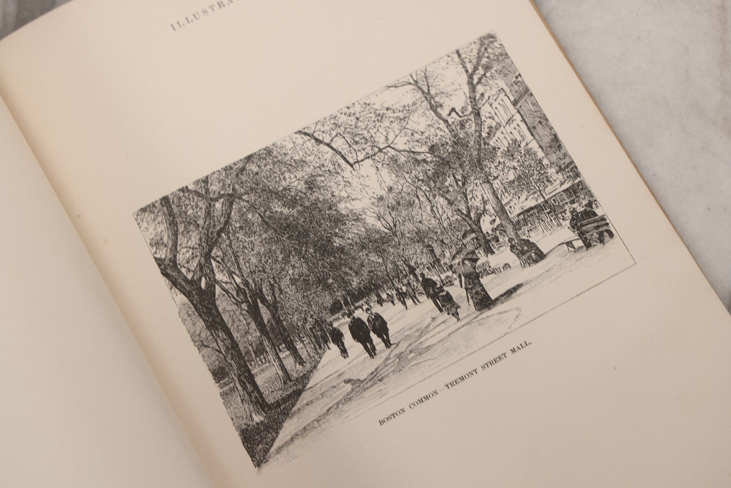 Lot 164 - Antique Softcover Salesman's Dummy For “Illustrated Boston: The Metropolis Of New England,” Featuring Sample Pages And Promotional Text