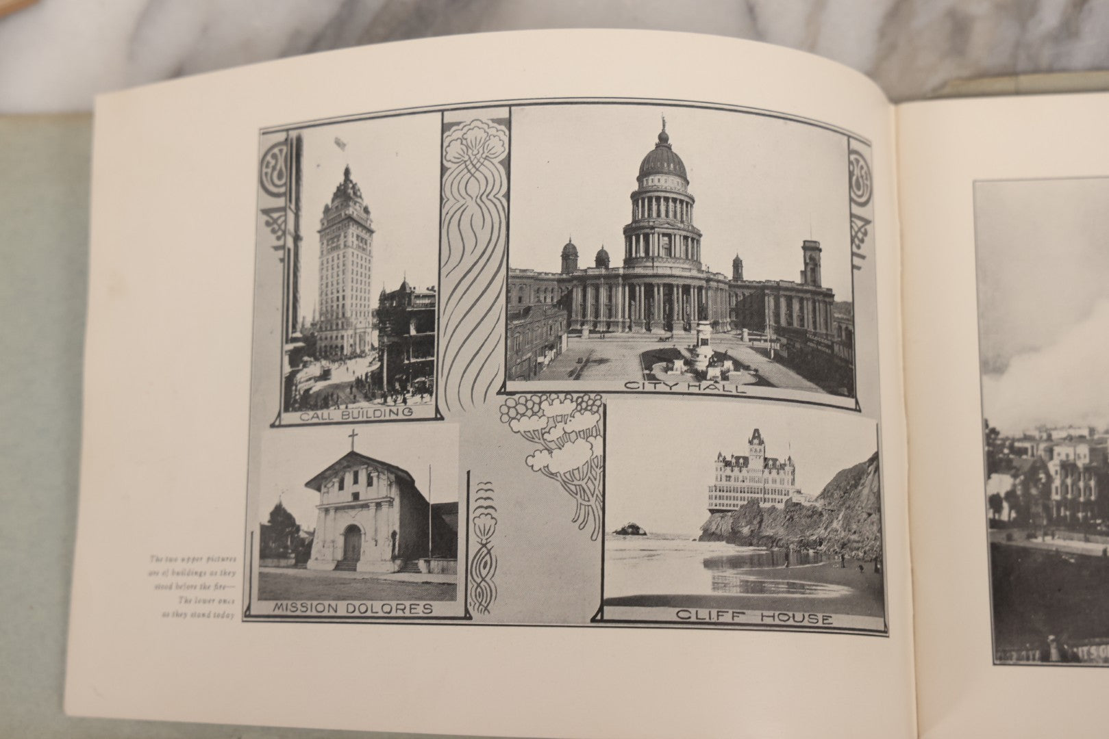 Lot 165 - "The Old San Francisco And New" Antique Earthquake And Fire Photo Booklet Published By Souvenir Book Company, Los Angeles, California, 1906