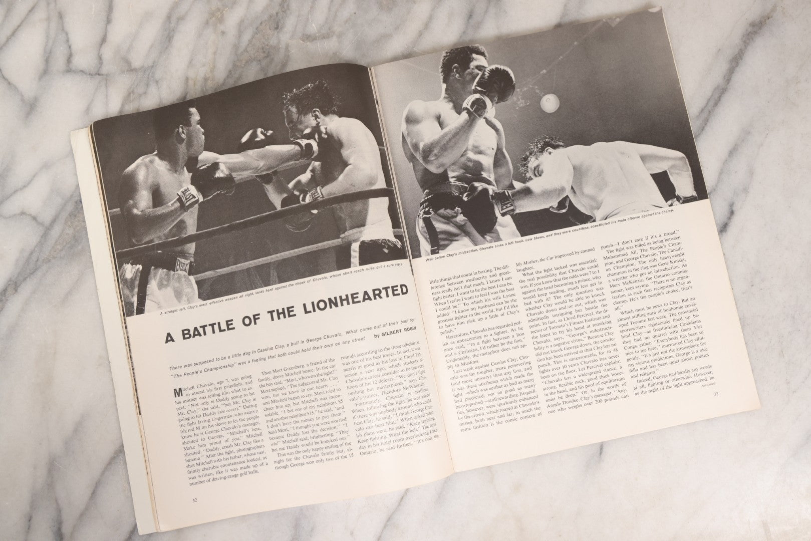 Lot 173 - Grouping Of Six Vintage Boxing And Sports Magazines Including Muhammad Ali / Cassius Clay Covers, Sports Illustrated Issues, Time Magazine, Willie Pastrano Cover, And The Ring With Frazier & Chuvalo, 1960s