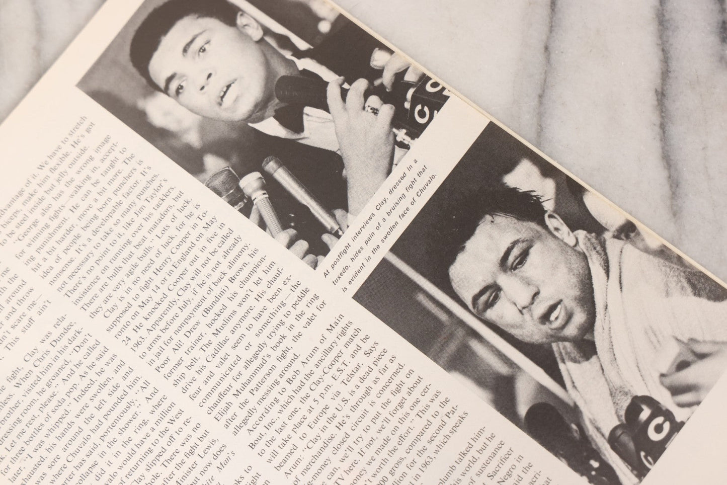 Lot 173 - Grouping Of Six Vintage Boxing And Sports Magazines Including Muhammad Ali / Cassius Clay Covers, Sports Illustrated Issues, Time Magazine, Willie Pastrano Cover, And The Ring With Frazier & Chuvalo, 1960s