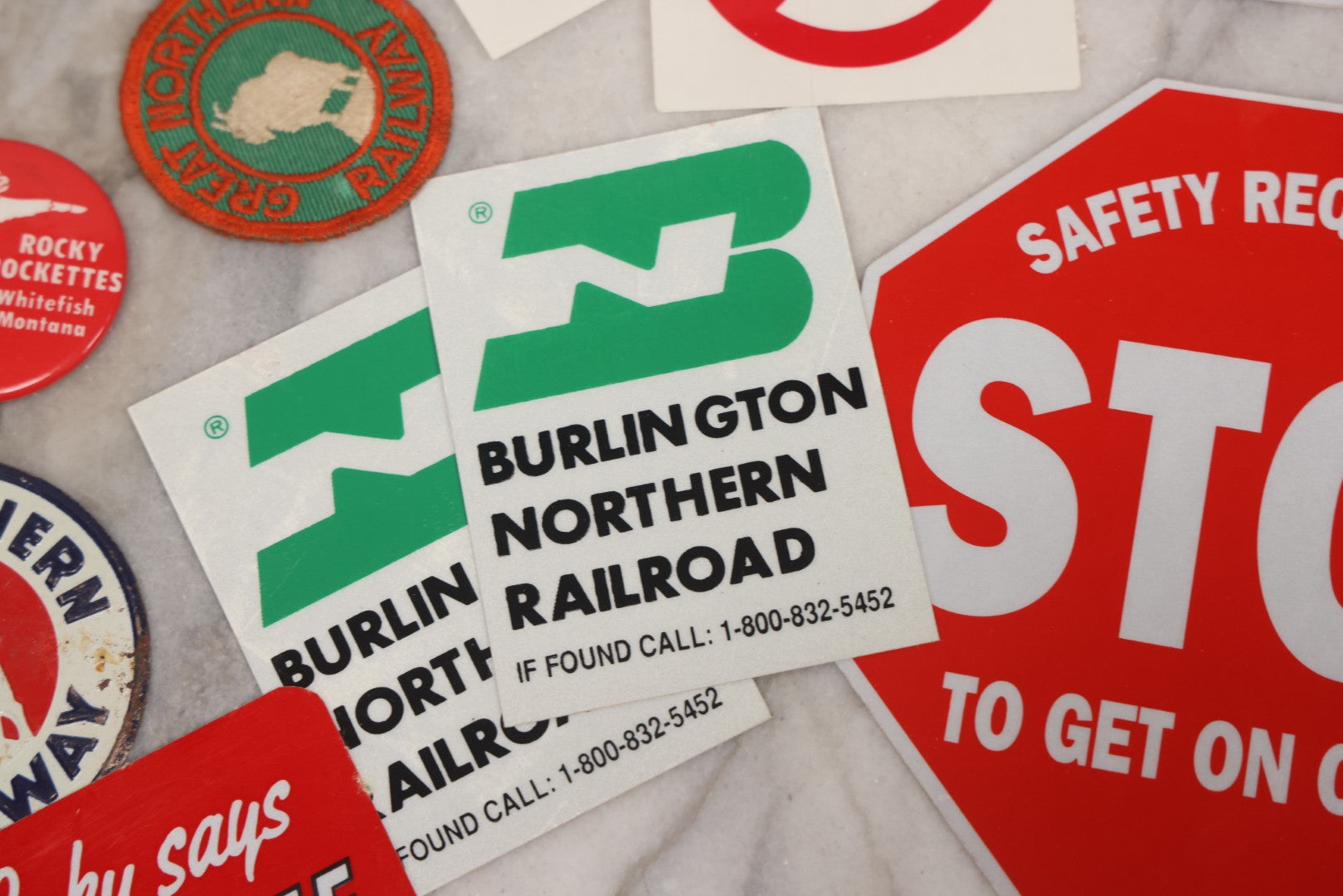 Lot 179 - Grouping Of Vintage Great Northern Railway Ephemera Featuring “Rocky” The Mountain Goat Mascot