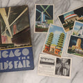 Lot 181 - Grouping Of 1933 Chicago World's Fair Ephemera Including Linen Postcards And Photo Souvenir Book