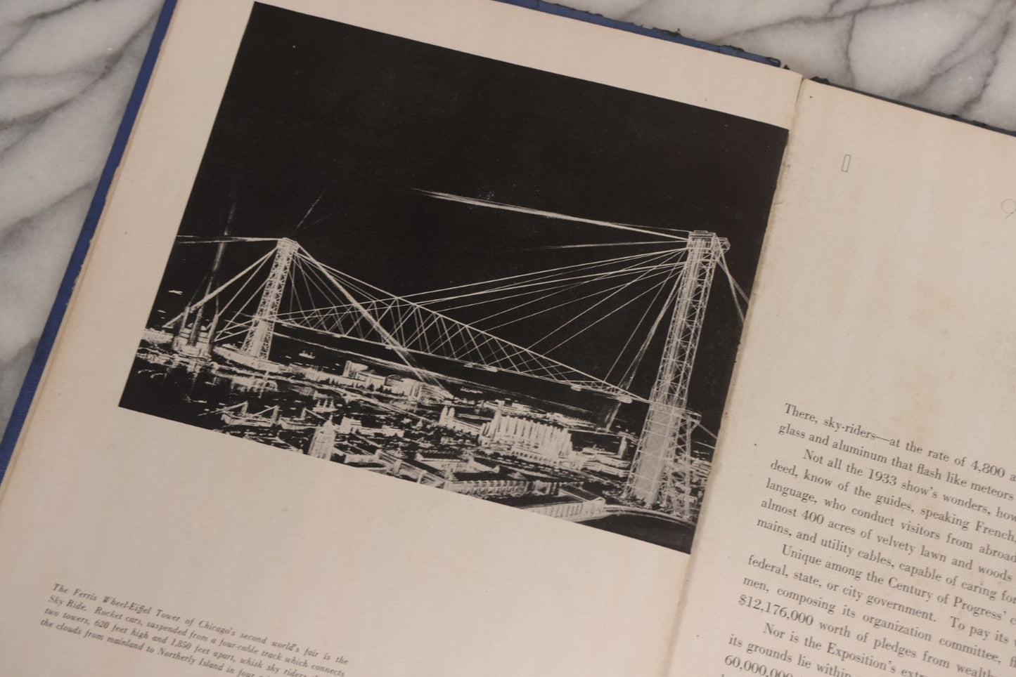 Lot 181 - Grouping Of 1933 Chicago World's Fair Ephemera Including Linen Postcards And Photo Souvenir Book