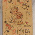 Lot 185 - Antique “Tick Tick Tick And Other Rhymes” Advertising Card For “The Waterbury,” Sold By George Merritt, New York
