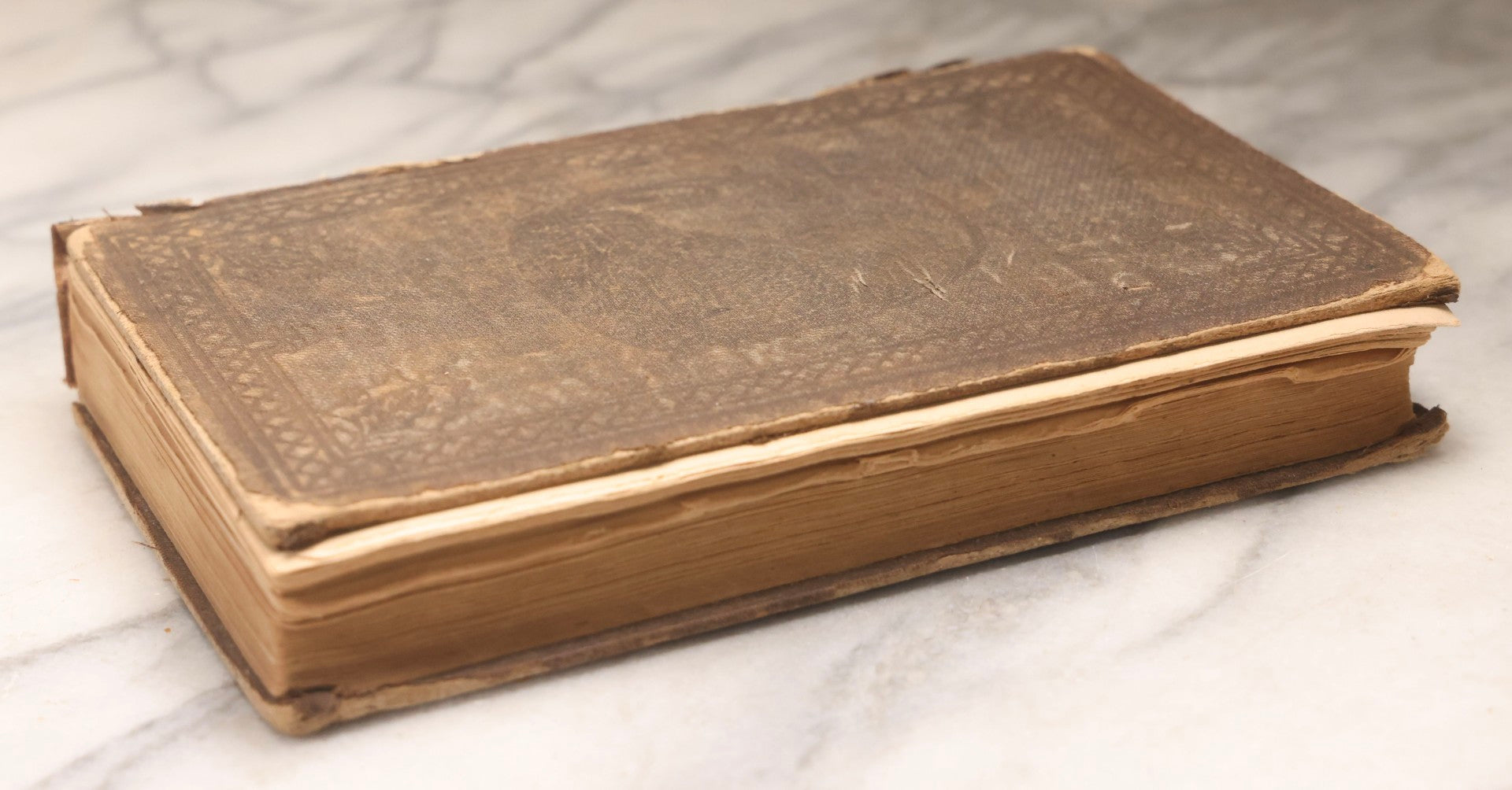 Lot 187 - "Incidents In White Mountain History" Antique New Hampshire Regional History Book By Rev. Benjamin G. Willey, Published By Nathaniel Noyes, Boston, Massachusetts, 1857, Note Front Cover Detached, Poor Condition