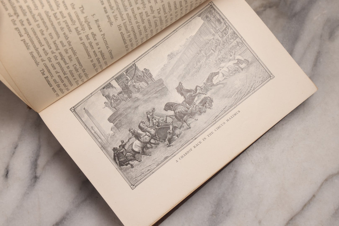 Lot 189 - "Caesar In Gaul And Selections From The Third Book Of The Civil War" Antique Illustrated Latin Language Textbook By Benjamin L. D'Ooge And Frederick C. Eastman, Published By Ginn And Company, Boston, 1917