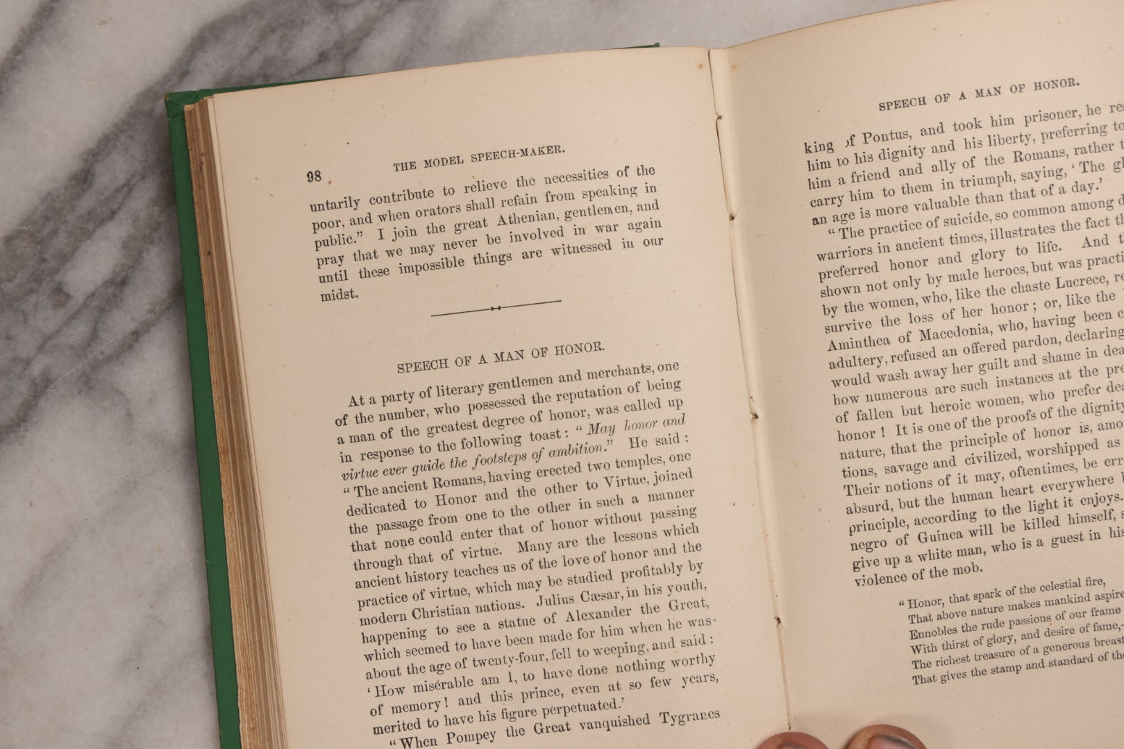 Lot 191 - "The Perfect Gentleman; Or, Etiquette And Eloquence" Antique Etiquette And Oratory Manual Published By Dick & Fitzgerald, New York, 1860
