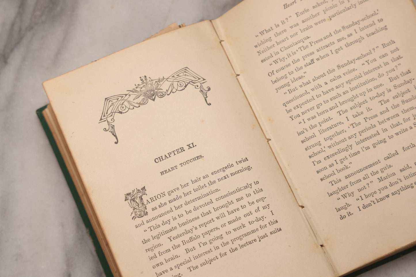 Lot 193 - "Four Girls At Chautauqua", Antique Young Adult Novel By Pansy, D. Lothrop & Co., Boston, 1876