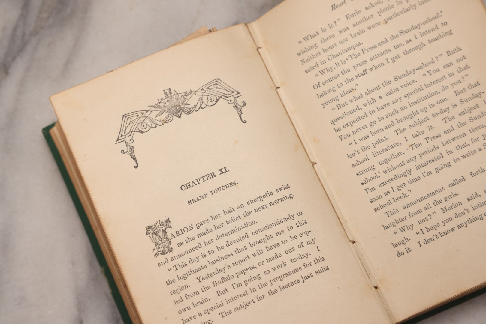 Lot 193 - "Four Girls At Chautauqua", Antique Young Adult Novel By Pansy, D. Lothrop & Co., Boston, 1876