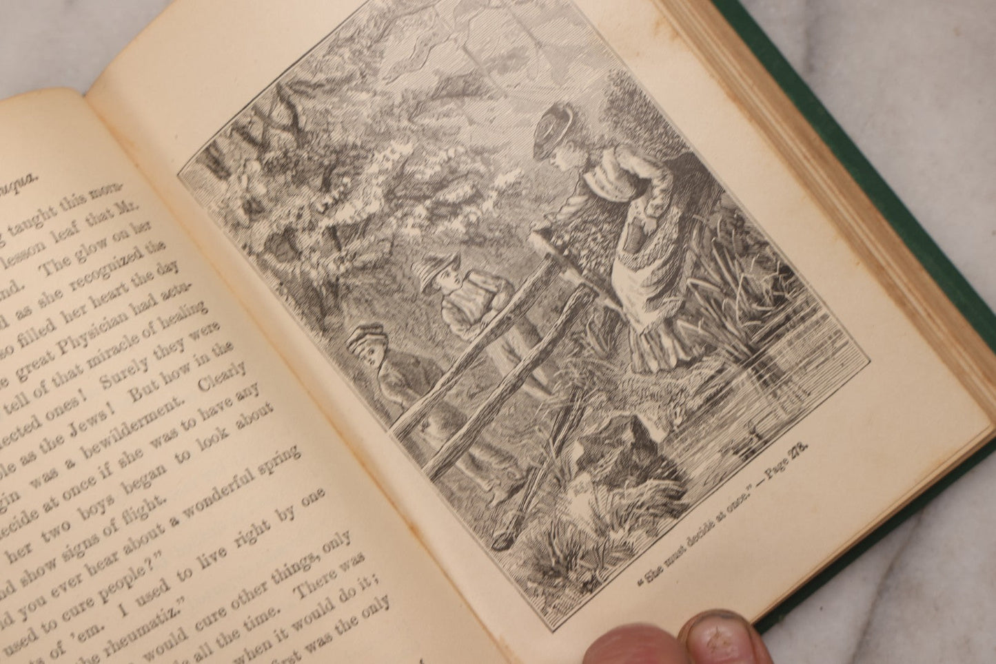Lot 193 - "Four Girls At Chautauqua", Antique Young Adult Novel By Pansy, D. Lothrop & Co., Boston, 1876