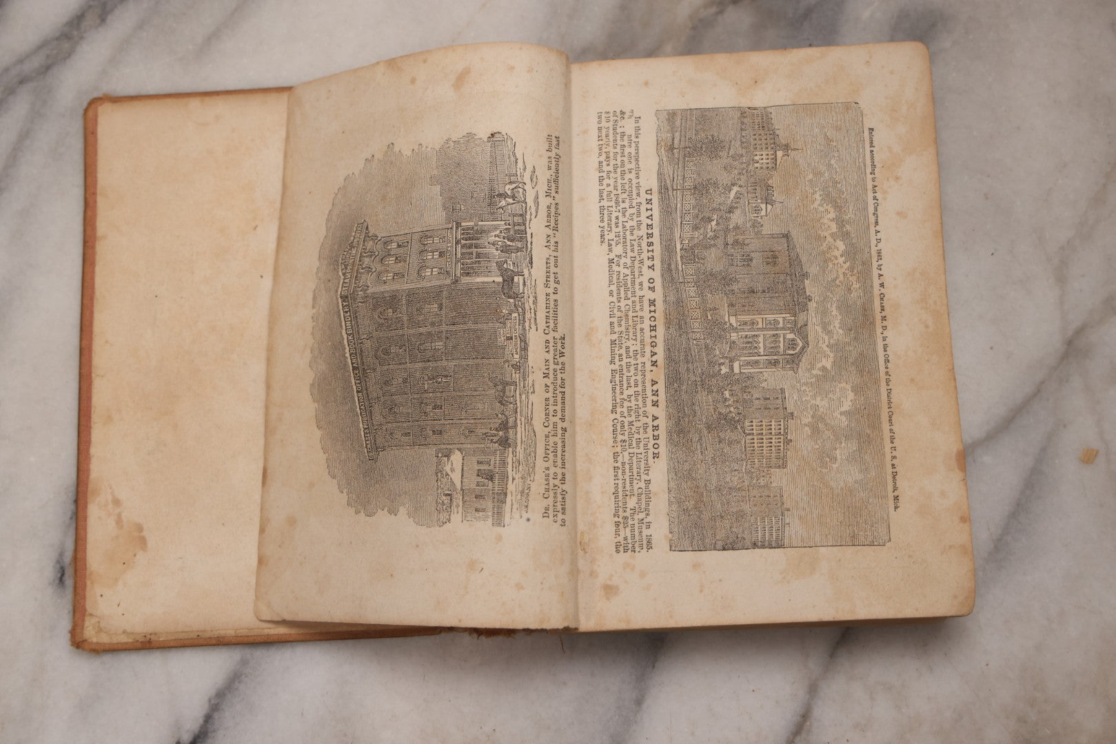 Lot 194 - Pair Of Antique Cookbooks, The Appledore Cook Book, 1883 & Dr. Chase's Recipes; Or, Information For Everybody Circa 1870
