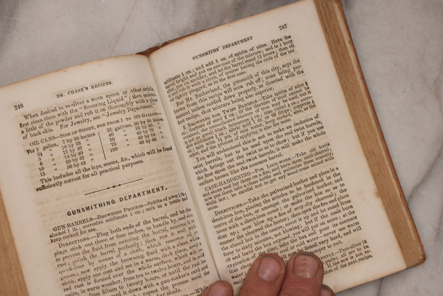 Lot 194 - Pair Of Antique Cookbooks, The Appledore Cook Book, 1883 & Dr. Chase's Recipes; Or, Information For Everybody Circa 1870
