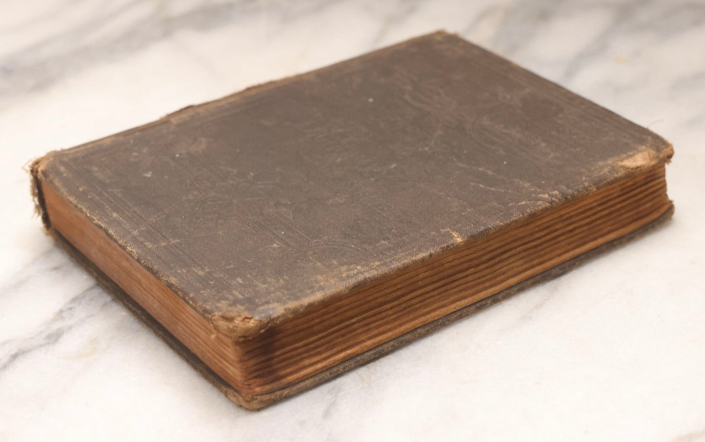 Lot 195 - “Webster's Handy Dictionary Of The English Language” Antique Illustrated Pocket Dictionary With Pencil Sketch Of Young Girl, Published By American Book Company, New York, 1877