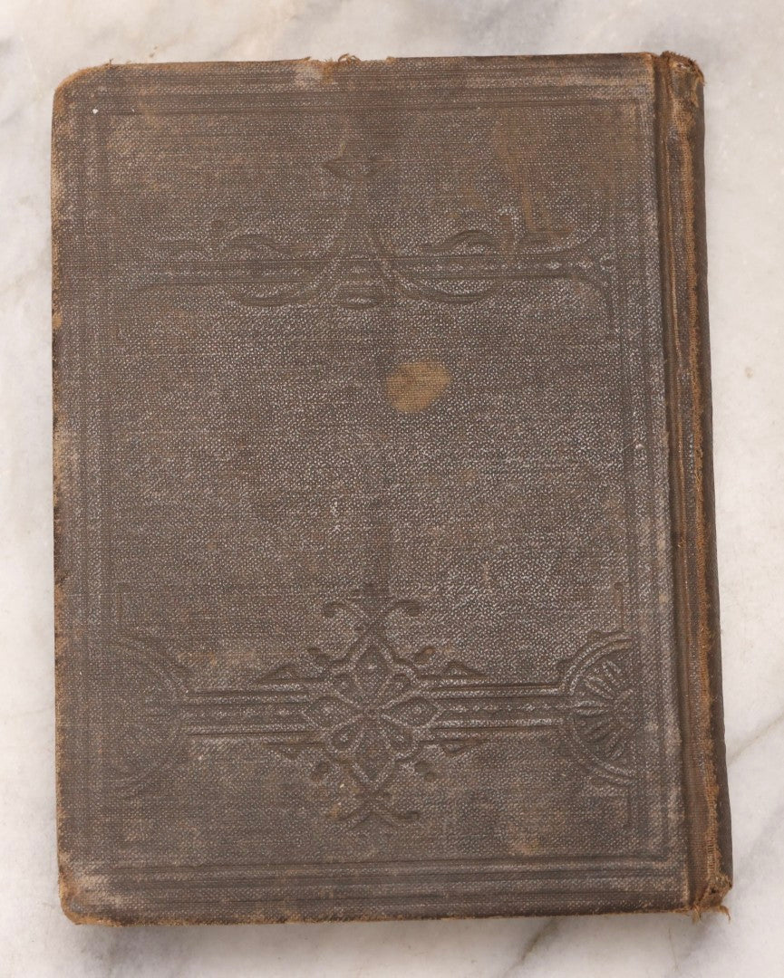 Lot 195 - “Webster's Handy Dictionary Of The English Language” Antique Illustrated Pocket Dictionary With Pencil Sketch Of Young Girl, Published By American Book Company, New York, 1877
