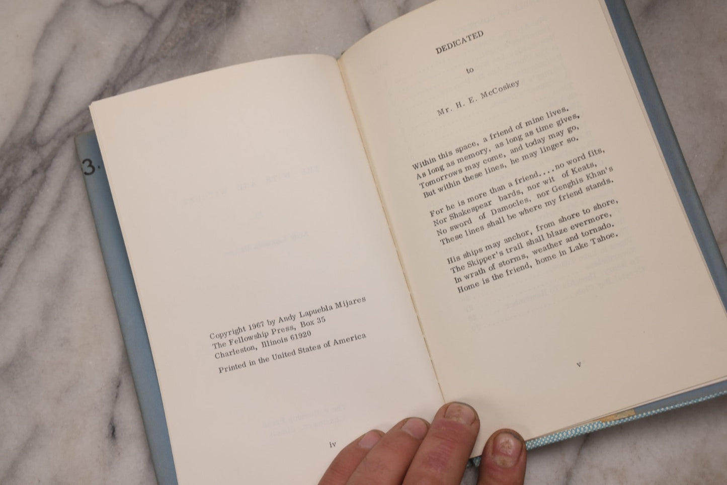 Lot 196 - “The Wits And Witches” Vintage Poetry Book By Andy L. Mijares, Sr., Inscribed And Signed By The Author, Published By The Fellowship Press, Charleston, Il, 1967