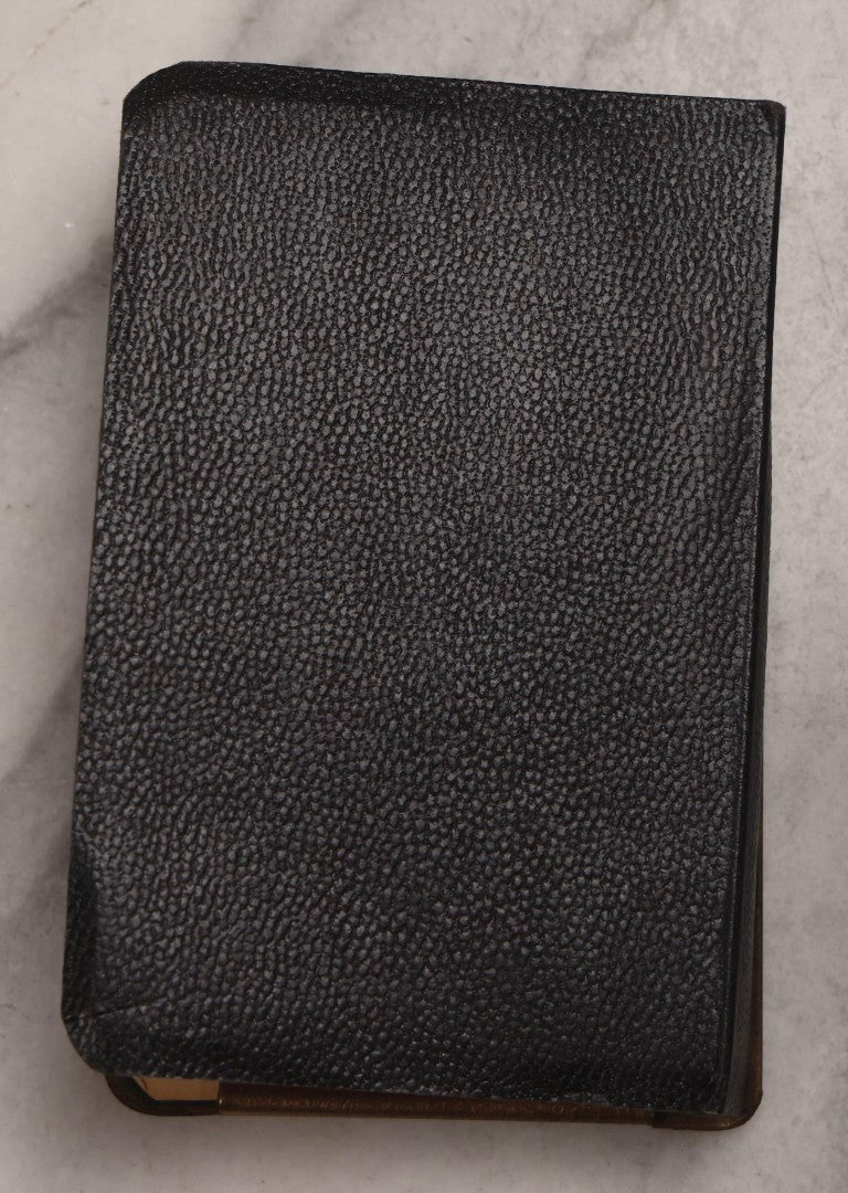 Lot 197 - "The Heart-Shield Bible" Vintage Pocket New Testament With Engraved Steel Cover Plate, Published By Whitman Publishing Company, Racine, Wisconsin, Plate By Know Your Bible Co., Cincinnati, Ohio, Circa 1943