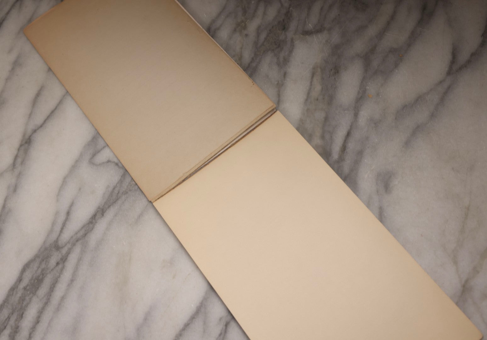 Lot 198 - Antique “The Dainty Maid Portfolio” Sketchbook With Illustrated Cover Of Traveling Woman And Serviceman, Blank Interior Pages