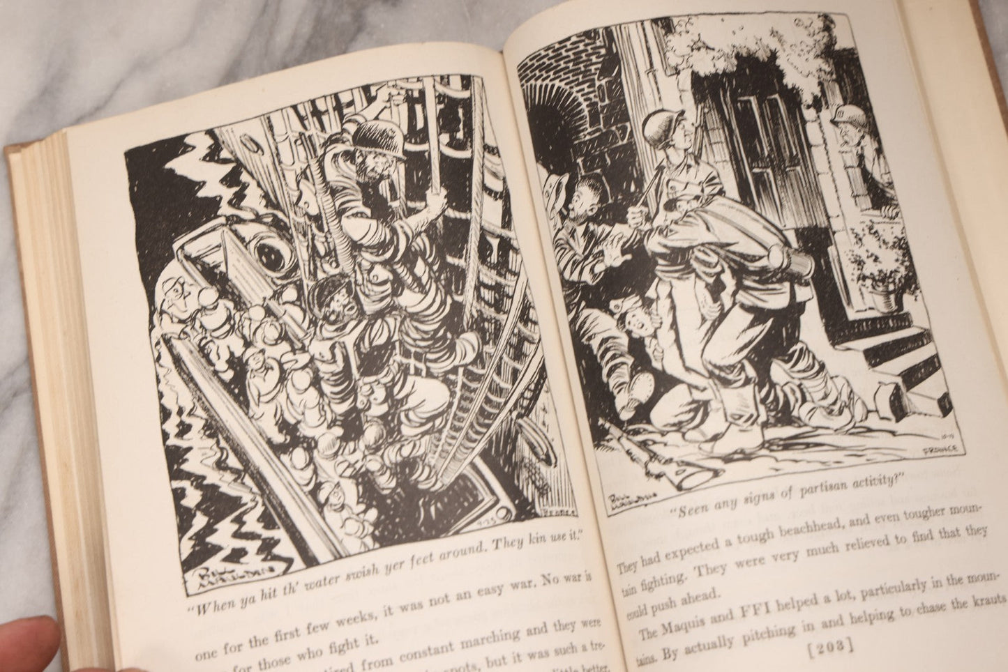 Lot 199 - “Up Front” Vintage Hardcover War Memoir With Cartoons By Bill Mauldin, Henry Holt & Company, New York, 1945