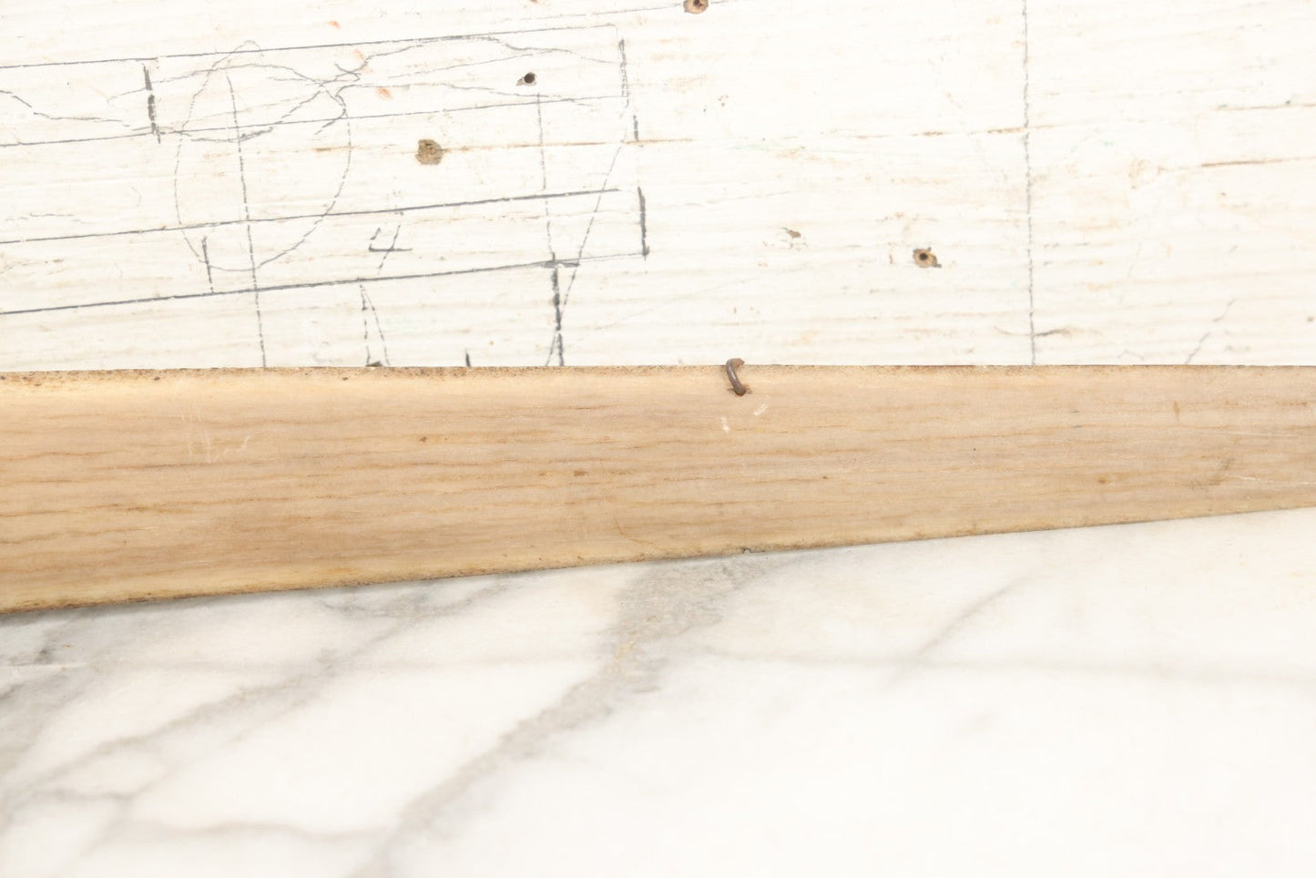 Lot 002 - Antique Painted Swordfish Bill Sword With Carved Wooden Handle, Featuring U.S. Naval Warship And Patriotic Shield Motifs, Late 19th–Early 20th Century, 39-3/8" L