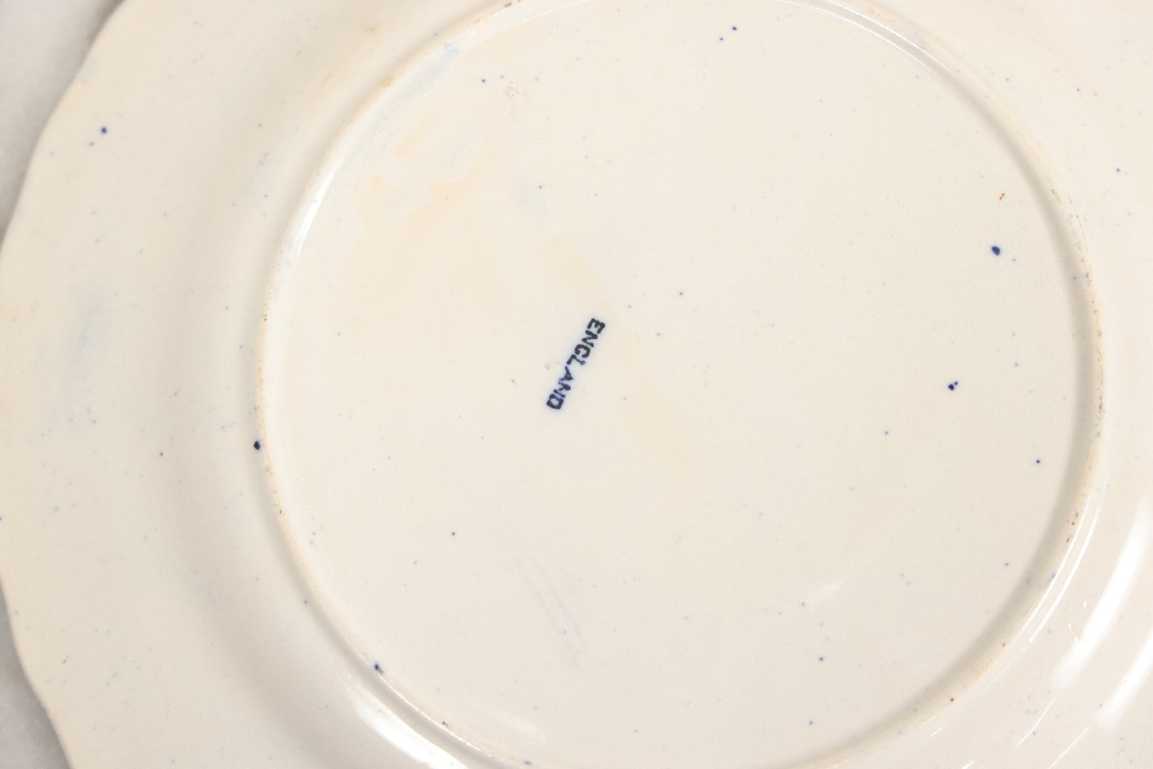 Lot 010 - Vintage Salem Plate With Views Of Salem, Massachusetts And Salem Witch Illustration, Stamped England, Note Hairline Cracks From Underside, 9" Diameter