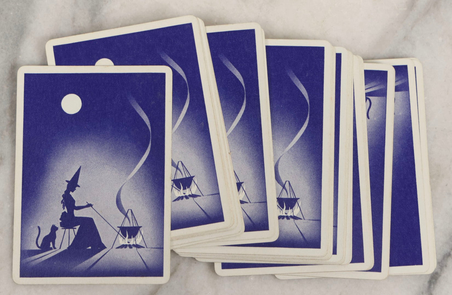Lot 011 - Vintage Gypsy Witch Fortune-Telling Cards Complete Deck Of 52 Cards Plus Joker, United States Playing Card Company, Cincinnati, U.S.A..