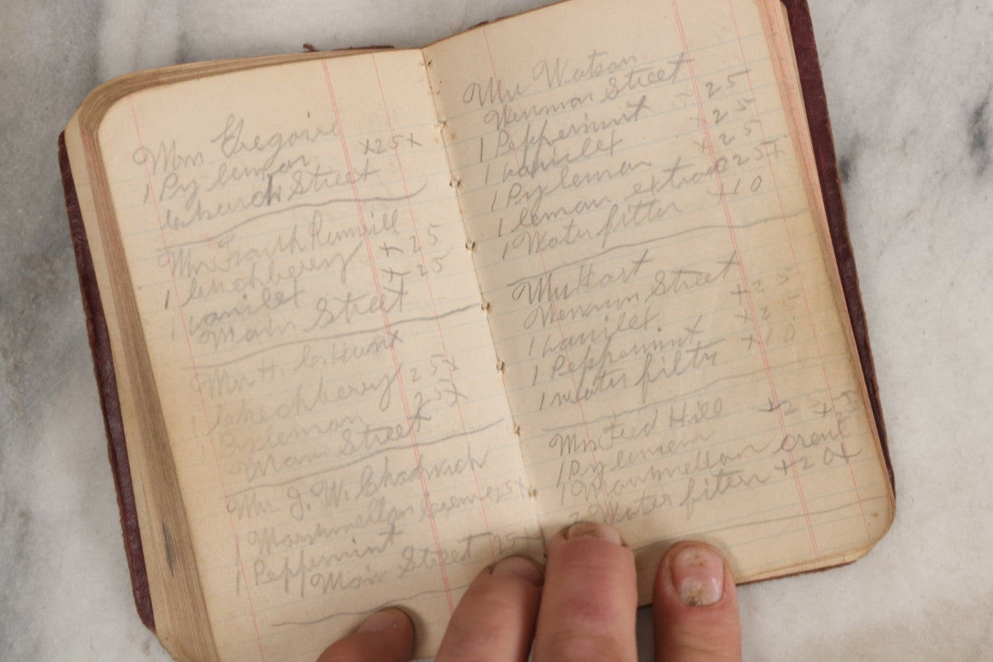 Lot 016 - Antique Traveling Salesman's Patent Medicine Case With Extensive Contents From T.M. Sayman Products Co., St. Louis, Missouri — Nos Vanishing Creams, Flavoring Extracts, Remedies, Ephemera & Sales Ledger