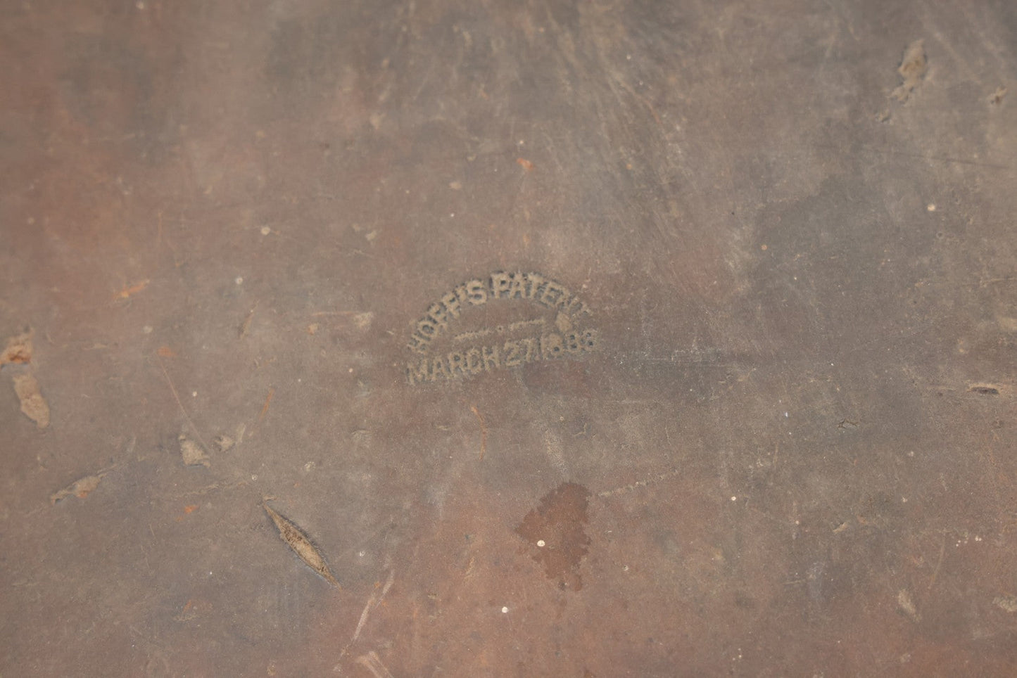 Lot 017 - Antique 19th Century Traveling Apothecary Kit In Leather-Wrapped Wood Box Stamped “Hoff's Patent, March 27, 1883,” With 20+ Glass Medicine Bottles And Internal Till