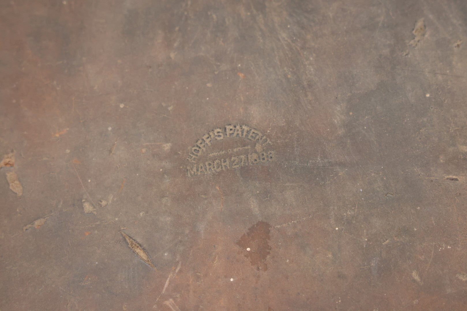 Lot 017 - Antique 19th Century Traveling Apothecary Kit In Leather-Wrapped Wood Box Stamped “Hoff's Patent, March 27, 1883,” With 20+ Glass Medicine Bottles And Internal Till