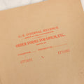 Lot 018 - Antique U.S. Internal Revenue “Order Forms For Opium, Etc.” Booklet, Unused Originals And Duplicates, Colchester, Connecticut, Early 20th Century