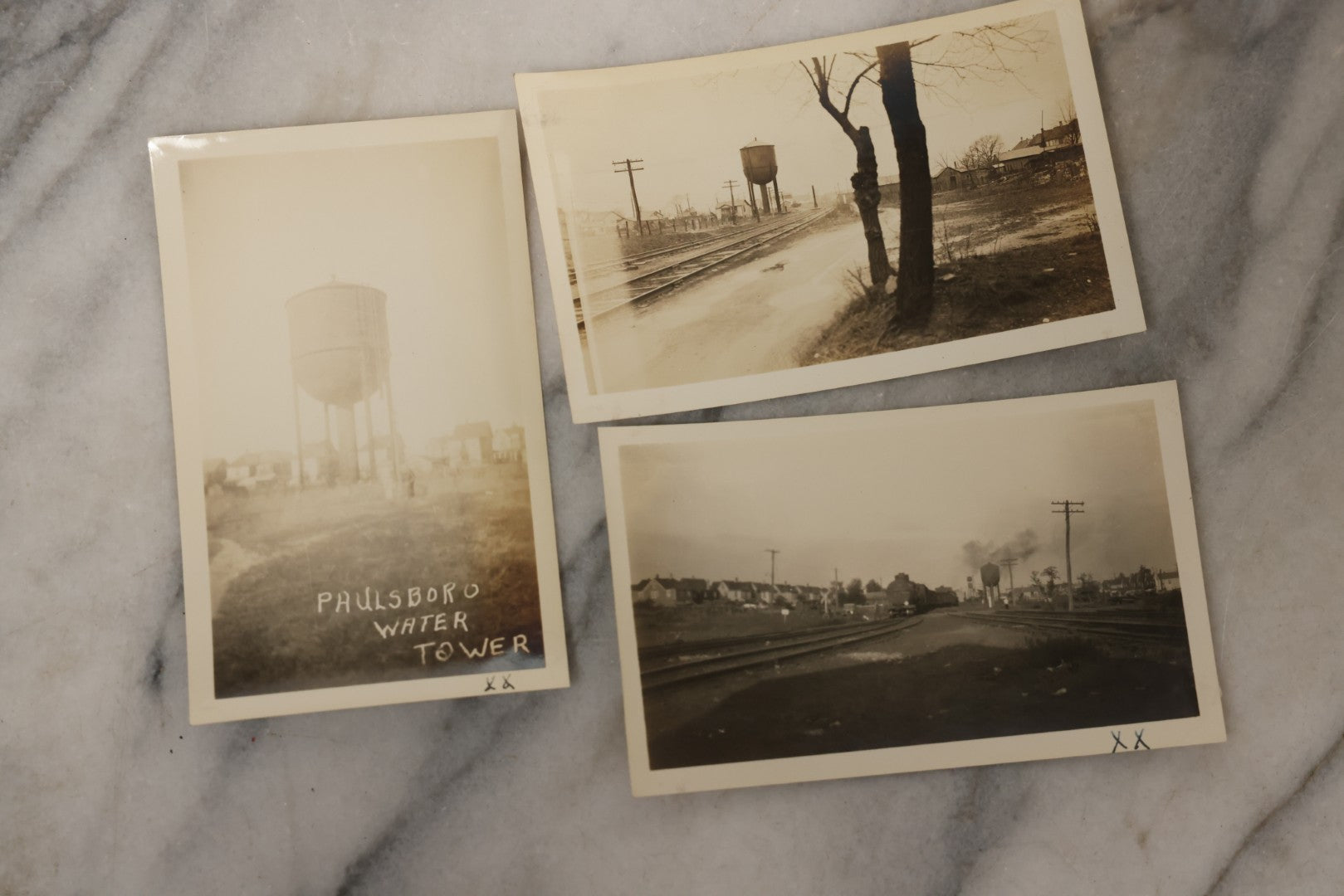 Lot 024 - Extensive Vintage 1934–1936 Snapshot Photograph Album Documenting Locomotives And Trains In The Eastern United States, 200+ Images With Detailed Handwritten Annotations