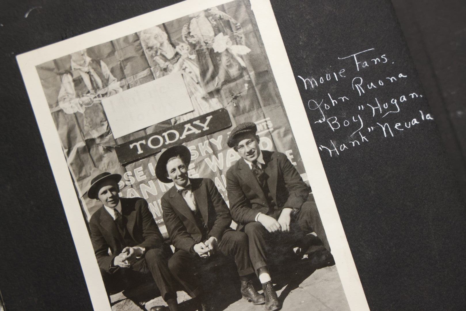 Lot 025 - Antique Snapshot Photo Album Gifted To Zella On Christmas 1916 With 1750+ Photos Of Midwest And Western Scenes Including Telluride & Greeley Colorado, Farm Life, Animals, Automobiles, Oil Wells, Early Aviation, And WWI Soldiers, 1916–1920