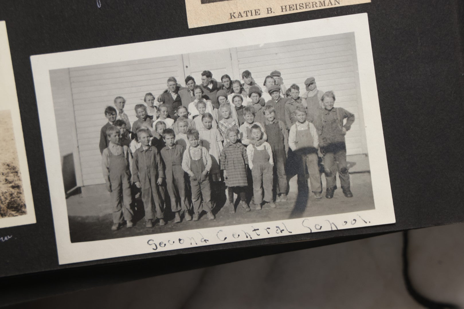 Lot 025 - Antique Snapshot Photo Album Gifted To Zella On Christmas 1916 With 1750+ Photos Of Midwest And Western Scenes Including Telluride & Greeley Colorado, Farm Life, Animals, Automobiles, Oil Wells, Early Aviation, And WWI Soldiers, 1916–1920