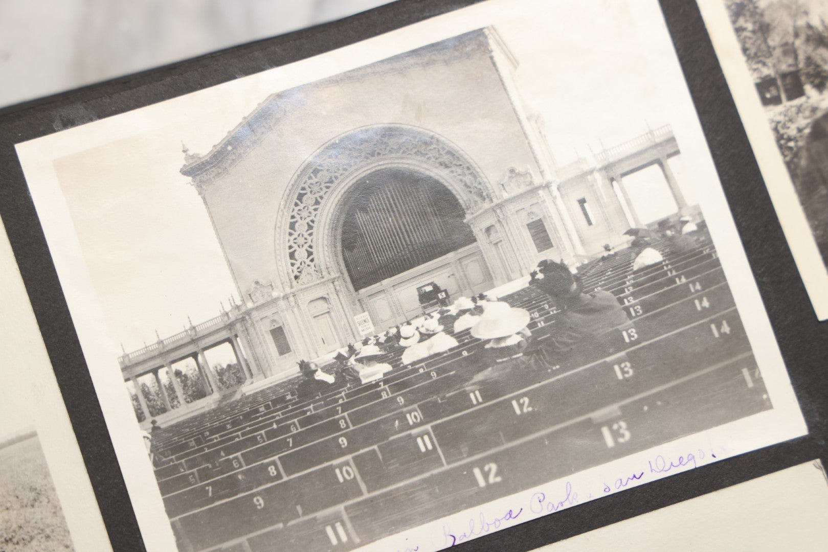 Lot 025 - Antique Snapshot Photo Album Gifted To Zella On Christmas 1916 With 1750+ Photos Of Midwest And Western Scenes Including Telluride & Greeley Colorado, Farm Life, Animals, Automobiles, Oil Wells, Early Aviation, And WWI Soldiers, 1916–1920