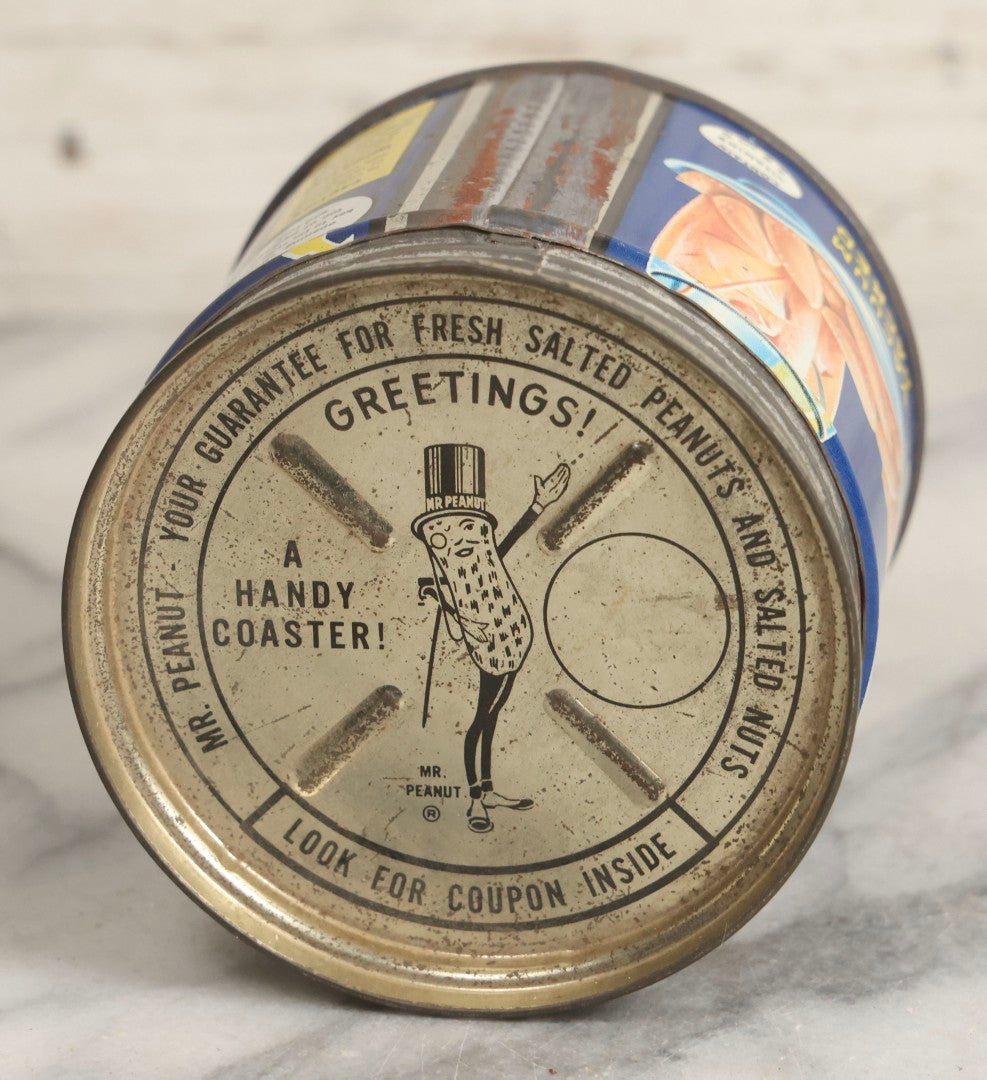 Lot 036 - Trio Of Advertising Tins Including Gescowide Vision Goggles, Laurel Ladies' Boudoir Safety Razor With Contents, And Planters Cocktail Peanuts