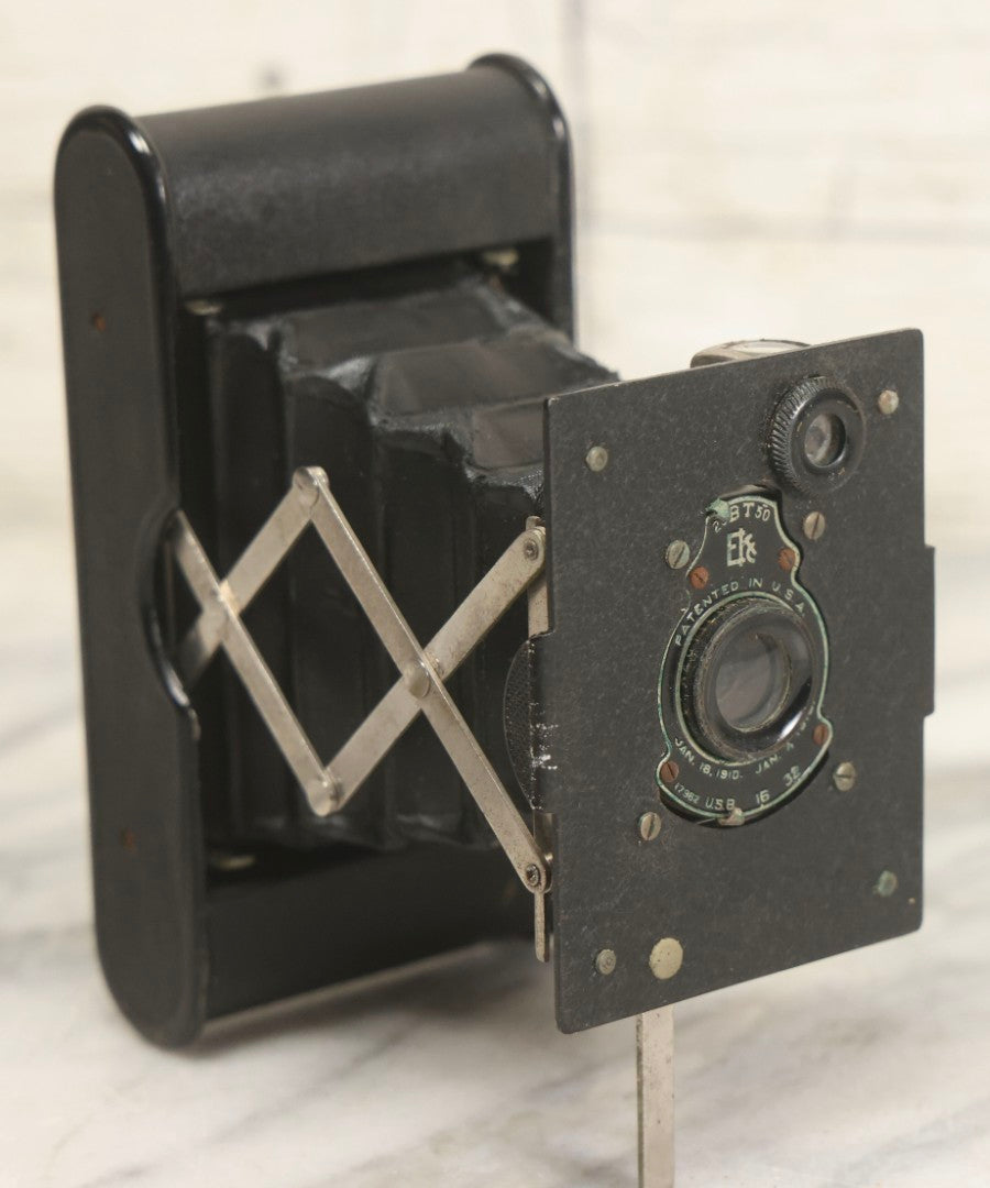 Lot 045 - Antique Vest Pocket Kodak Folding Camera By Eastman Kodak, Rochester, New York, For Autographic Film No. A-127, Latest Patent Date 1918
