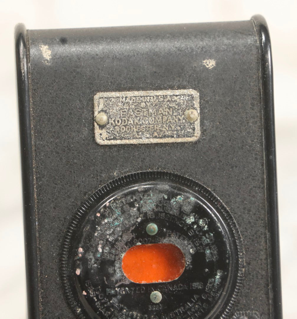 Lot 045 - Antique Vest Pocket Kodak Folding Camera By Eastman Kodak, Rochester, New York, For Autographic Film No. A-127, Latest Patent Date 1918