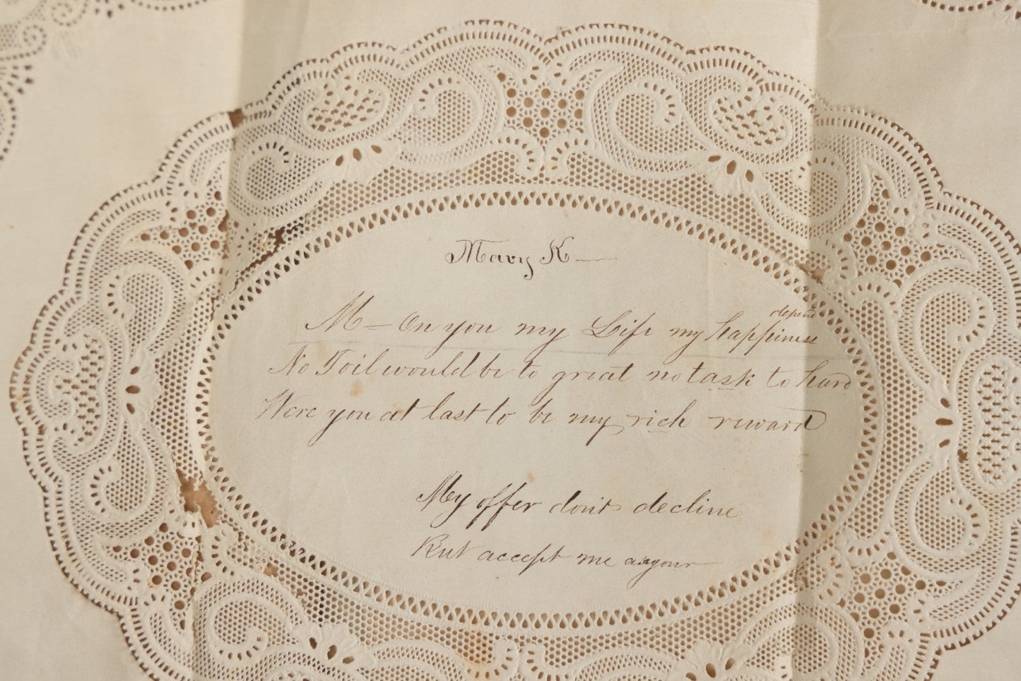 Lot 063 - Antique Memorial Sermon Booklet “A Sermon On The Death Of Gen. George Washington, Preached February 22, 1800” By Nathaniel Emmons, D.D., Wrentham, Massachusetts, With Additional Trask Family Ephemera